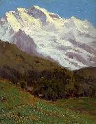 Charles Warren Eaton The Jungfrau Spain oil painting artist
